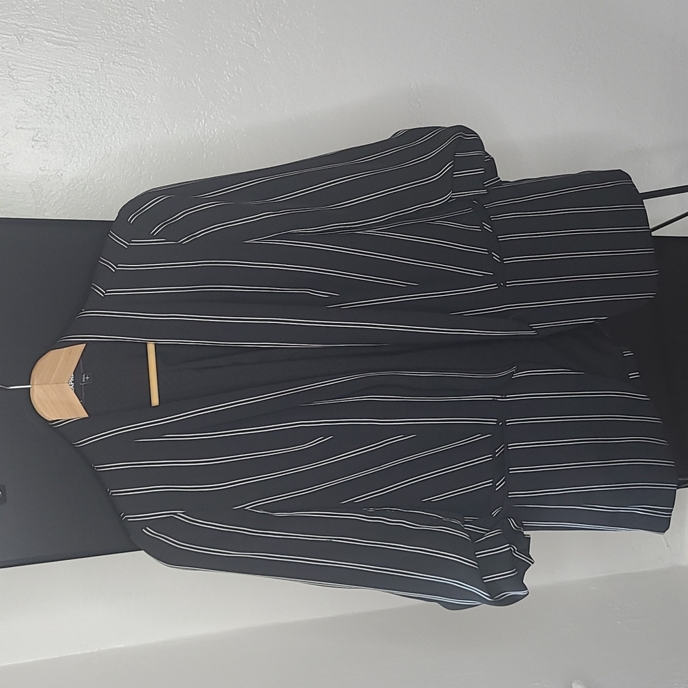 Stripe Blazer
